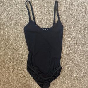 Nastygal ribbed bodysuit tank